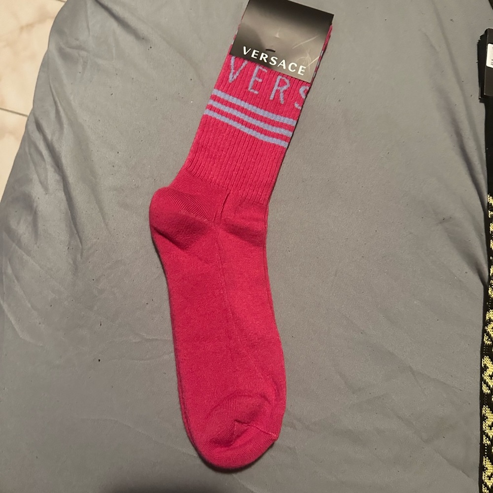 Versace women socks brand new with tags